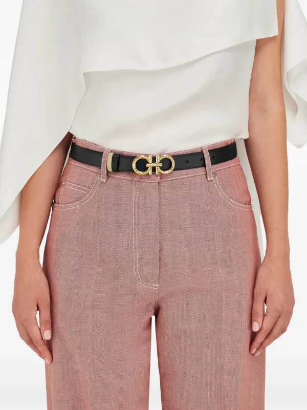 Ferragamo Reversible Gancini-buckle Belt Black FARFETCH PH