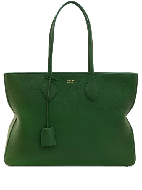 Ferragamo medium leather tote bag