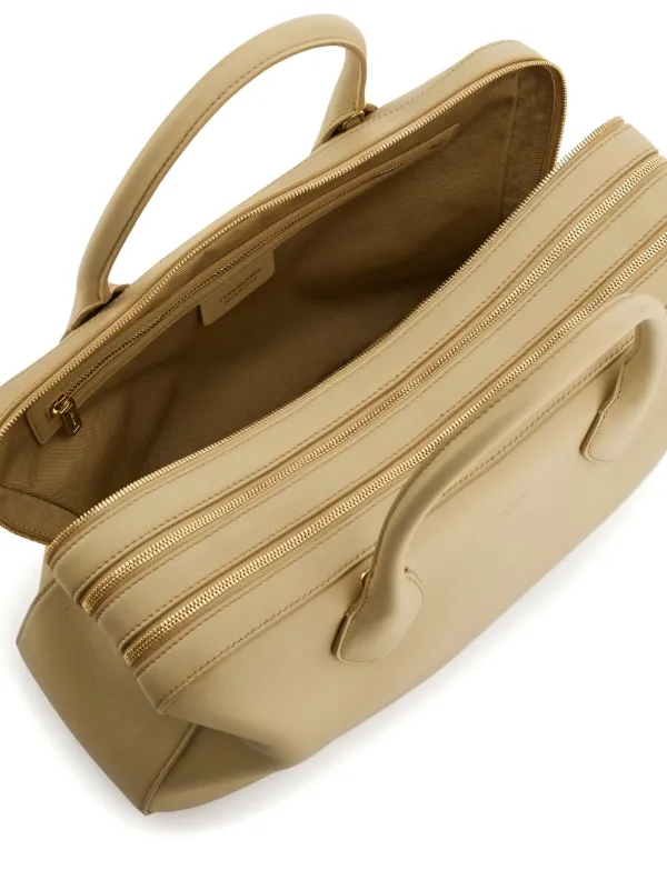SALVATORE FERRAGAMO トトハック Ferragamo Zipped Tote Bag | Neutrals | FARFETCH