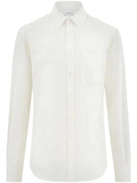 Ferragamo long sleeved cotton shirt