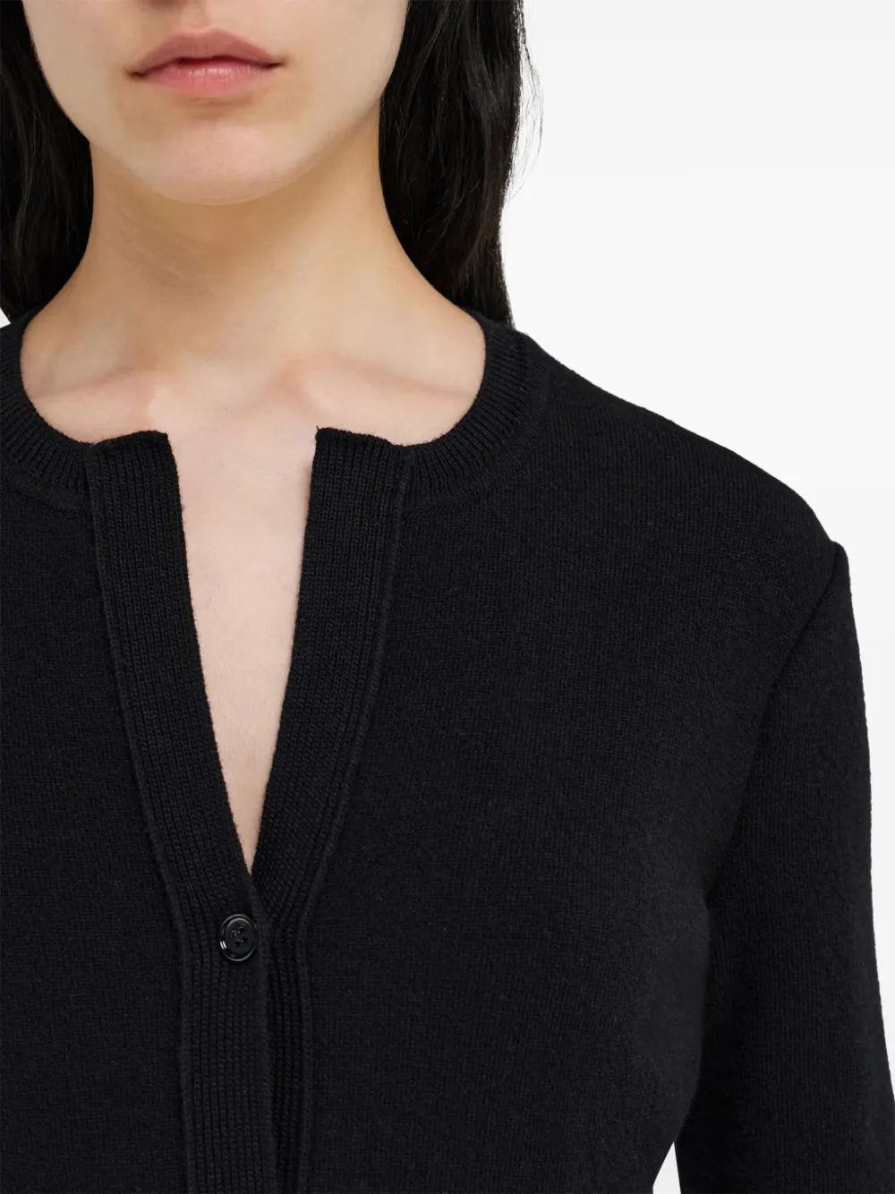 Ferragamo Vest met ceintuur Zwart