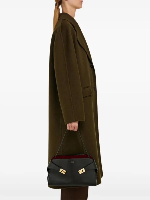 Ferragamo Hug Soft ショルダーバッグ S | ブラック | FARFETCH JP