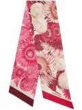 Ferragamo Sunflower print bandeau - Pink