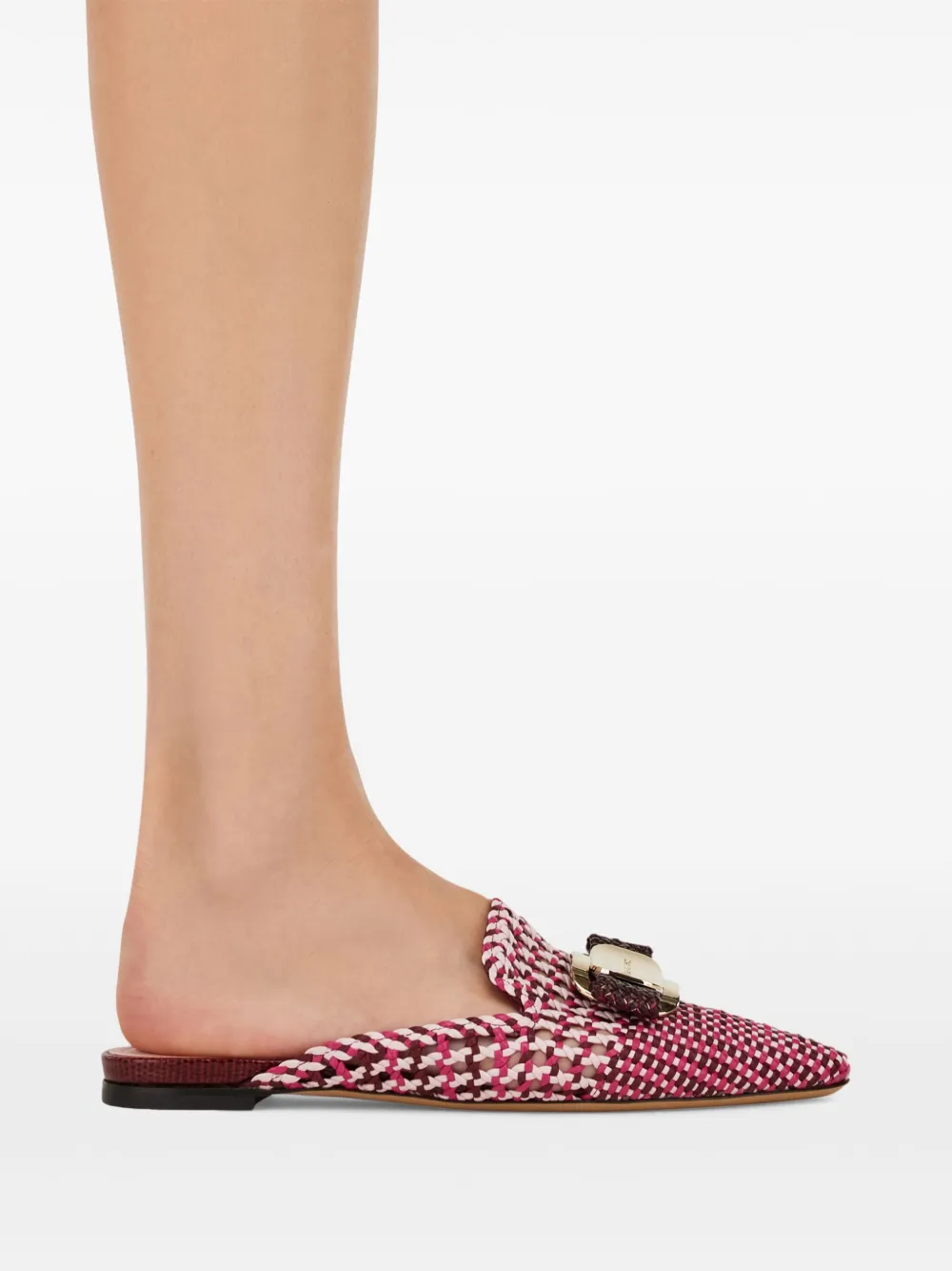 Ferragamo Vara mules Red