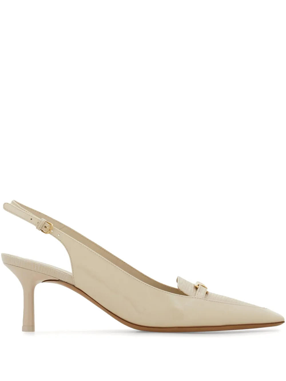 Ferragamo 55mm New Vara-buckle pumps Neutrals