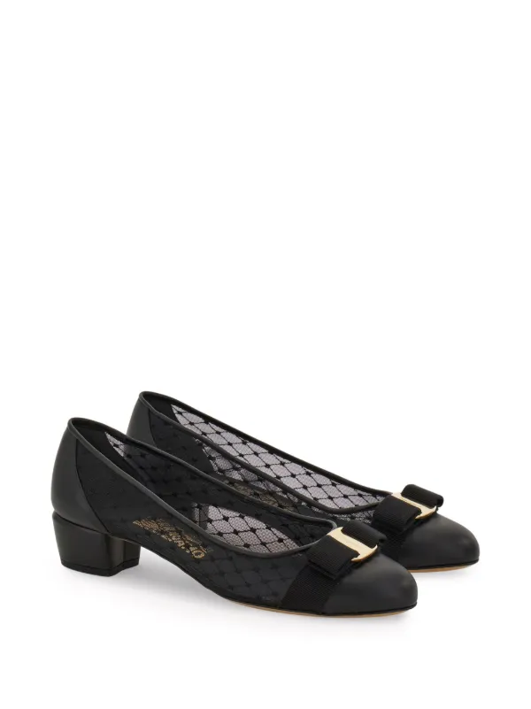 Ferragamo 30mm Vara Pumps | Black | FARFETCH