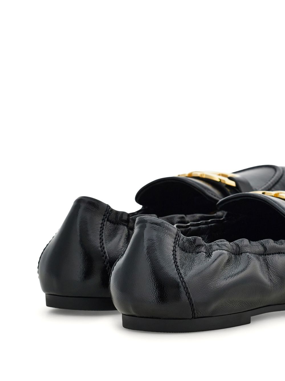 Ferragamo Gancini loafers Black