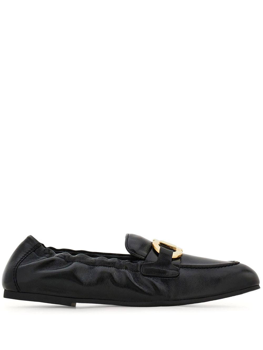 Ferragamo Gancini loafers – Black