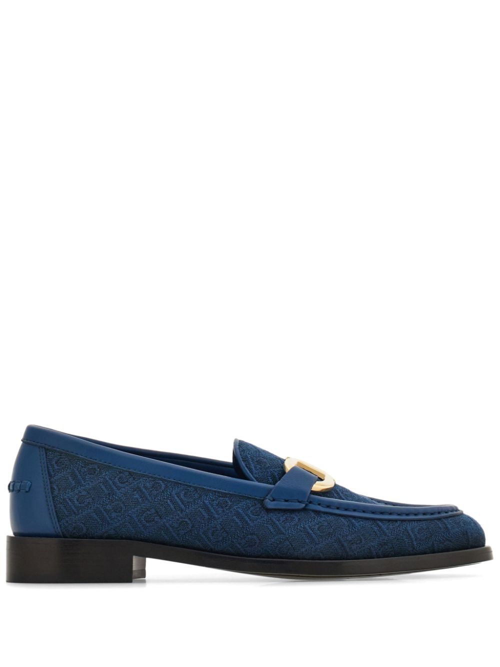 Ferragamo Gancini loafers Blue