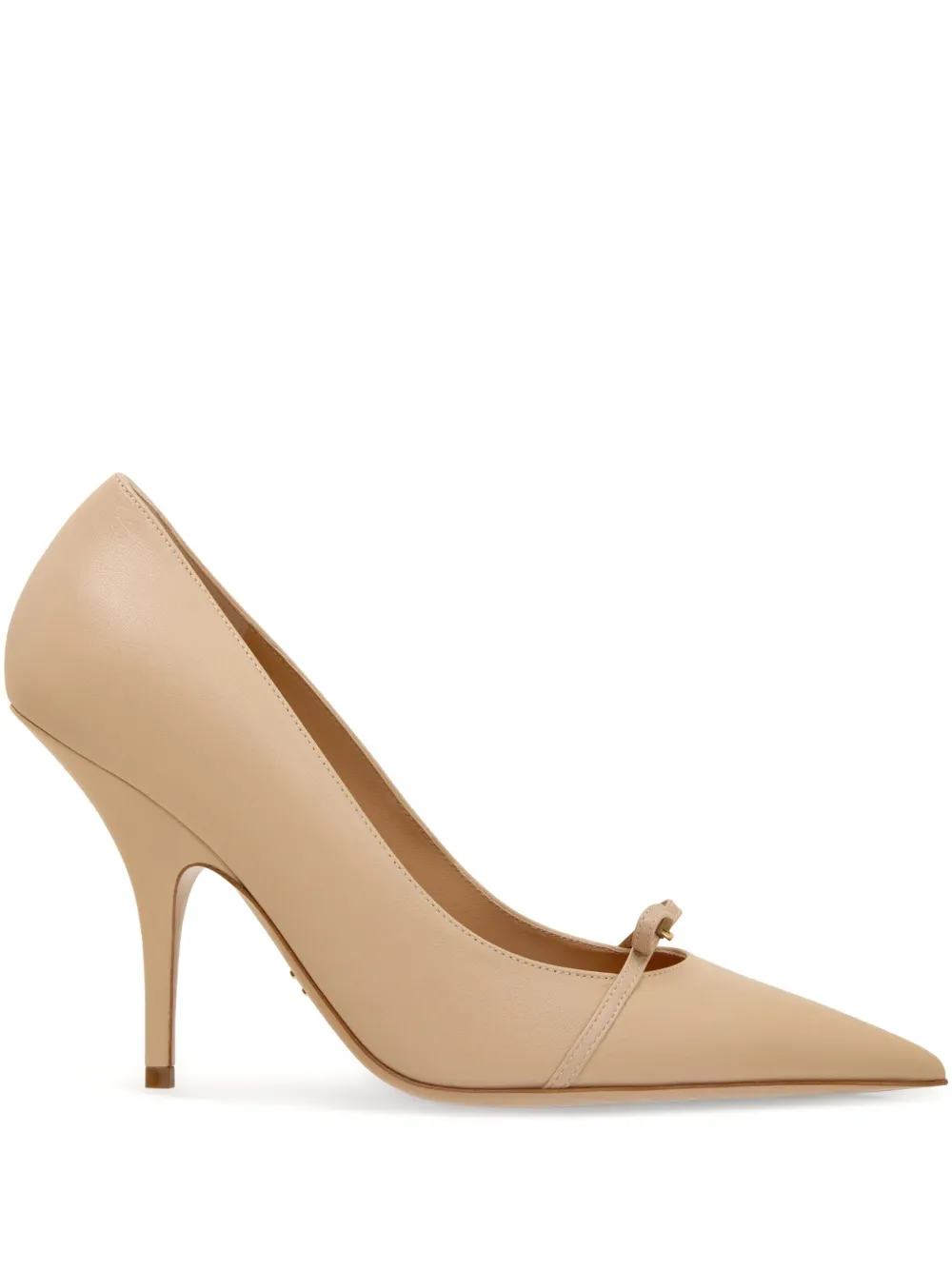 Ferragamo 95mm Mini-bow pumps Neutrals