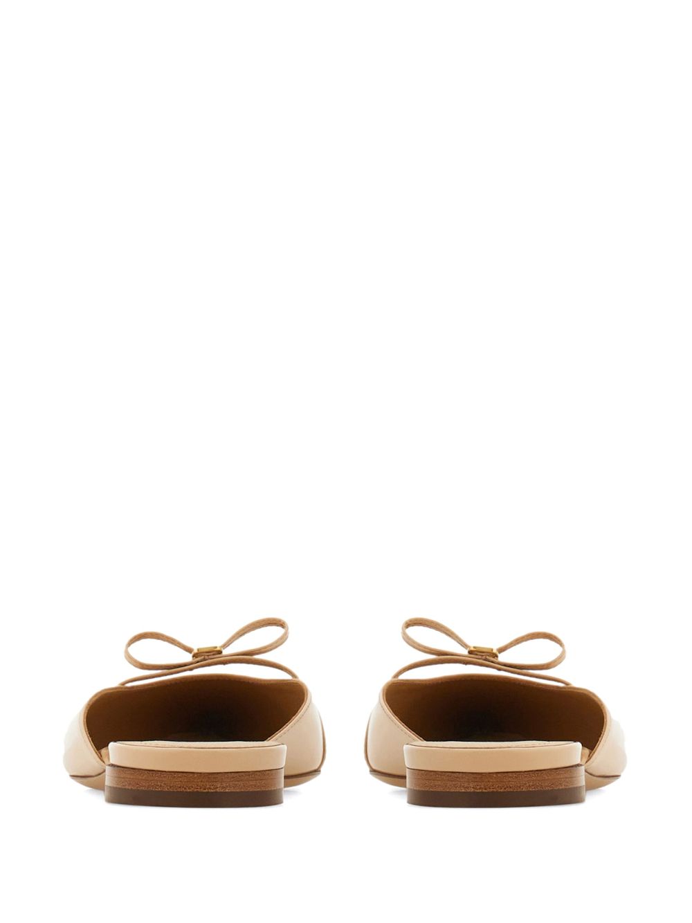 Ferragamo Mini Bow mules Neutrals