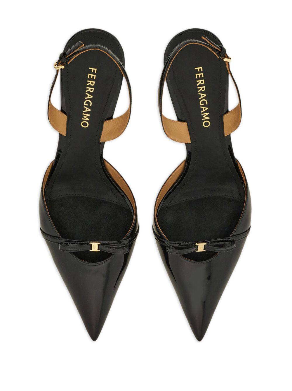 Ferragamo 70 mm Gylla pumps Zwart