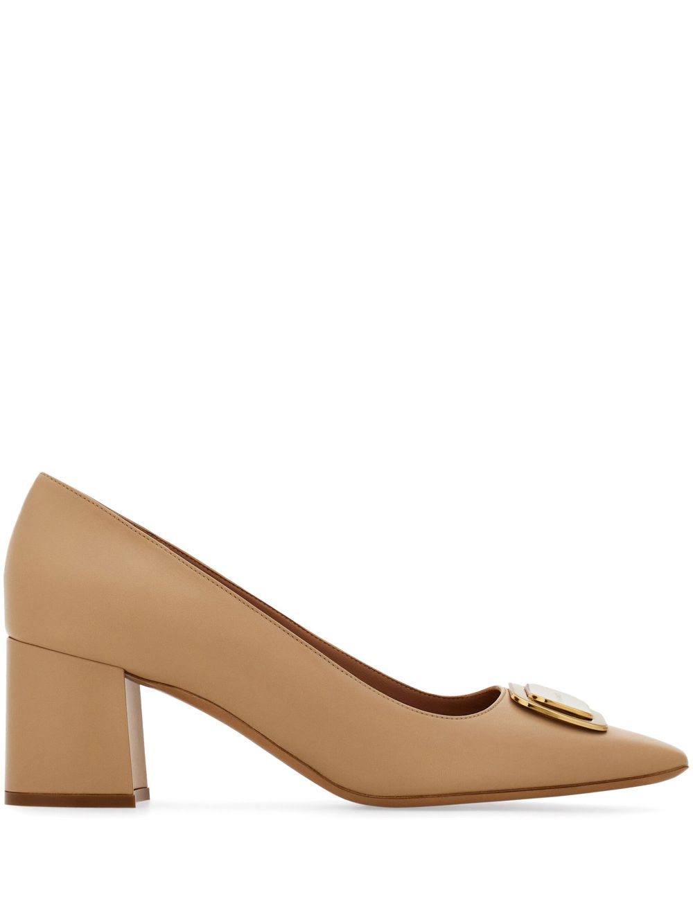 Ferragamo 60mm New Vara pumps Neutrals