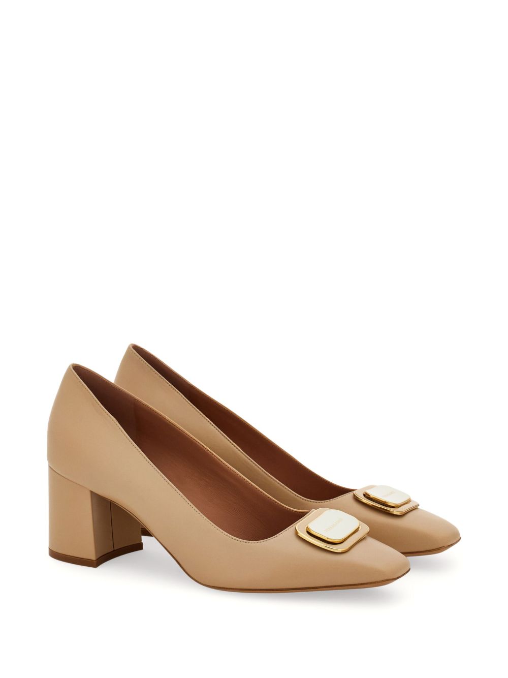 Ferragamo 60mm New Vara pumps Neutrals