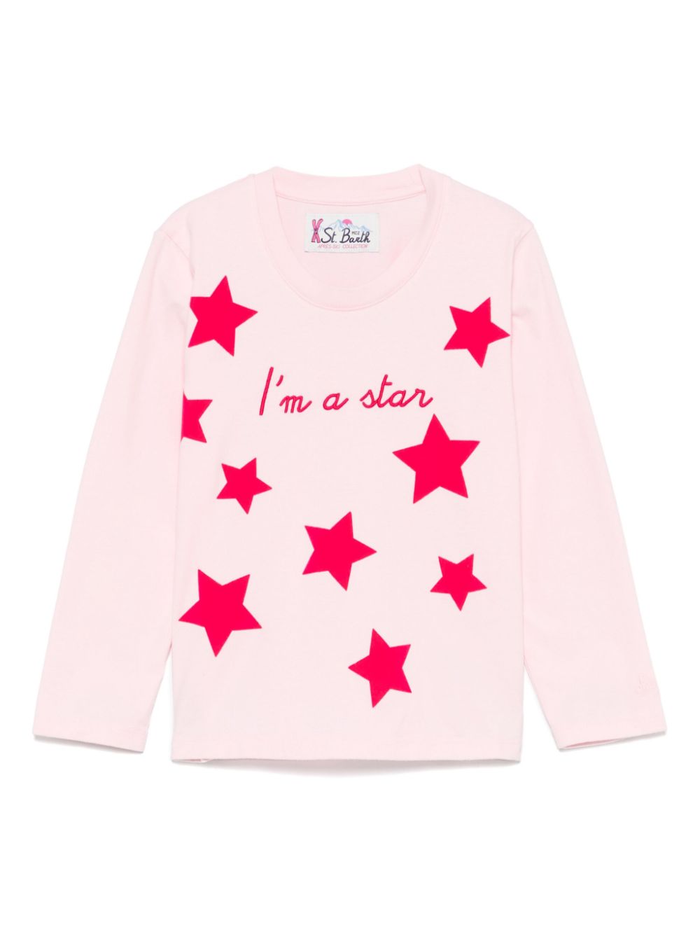 MC2 Saint Barth Kids Penny T-shirt Roze