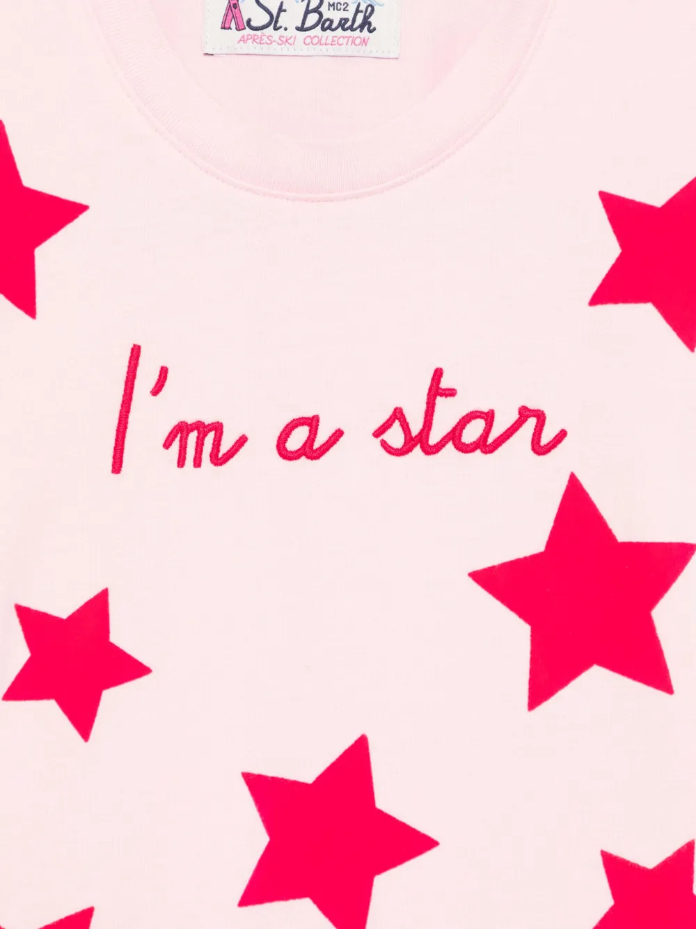 MC2 Saint Barth Kids Penny T-shirt Roze