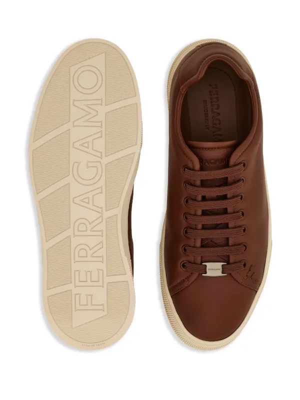 Ferragamo low-top Sneakers | Brown | FARFETCH display picture 3