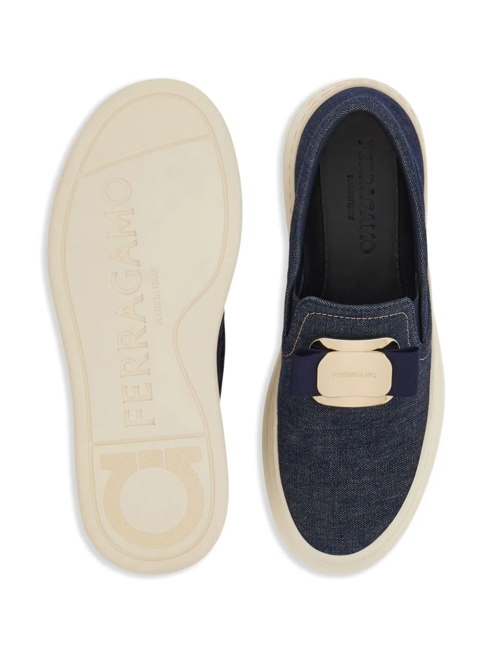 Ferragamo New Vara sneakers Blue