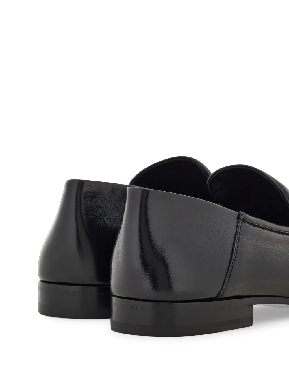 Ferragamo Gancini loafers Zwart