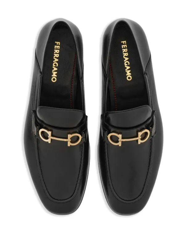 Ferragamo gancini moccasin new arrivals
