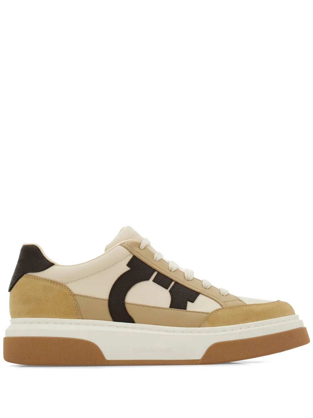 Ferragamo Gancini sneakers Beige