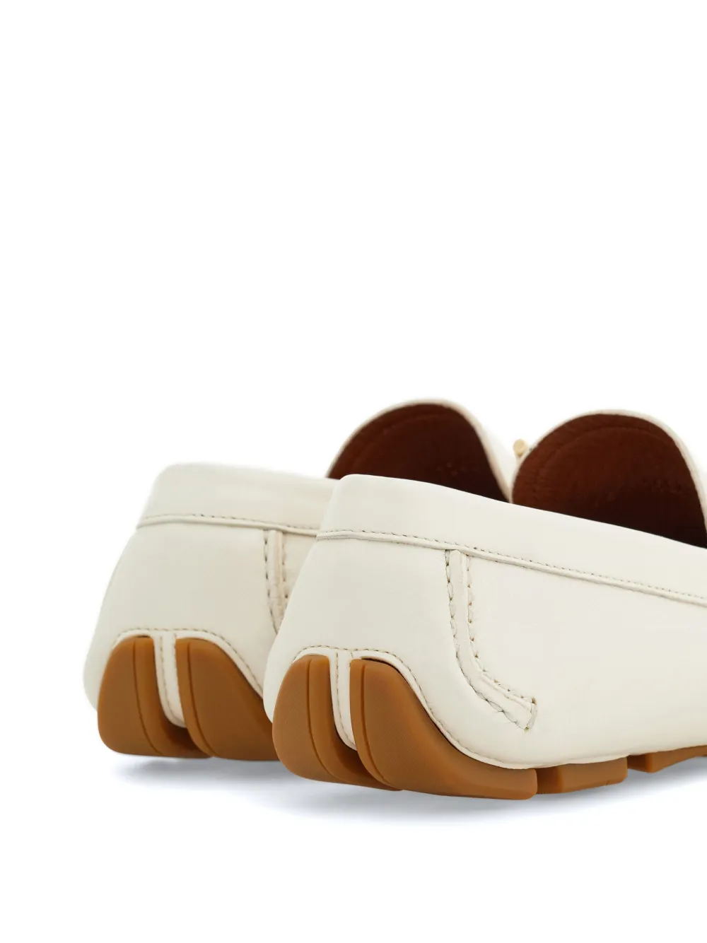 Ferragamo Gancini loafers White