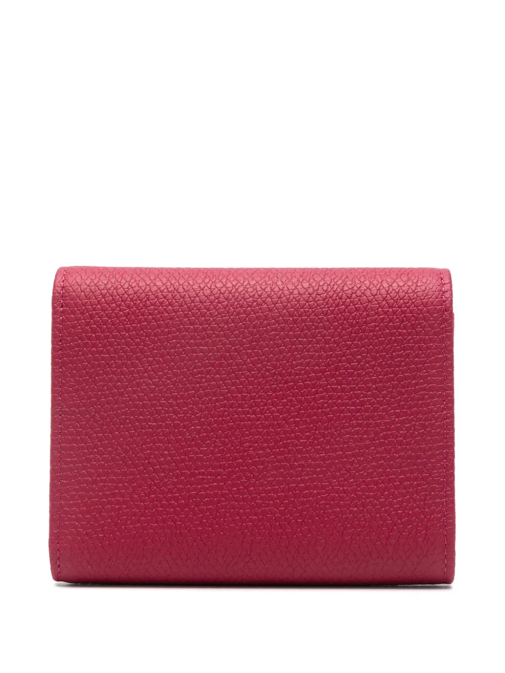 Longchamp Le Roseau portemonnee - Rood