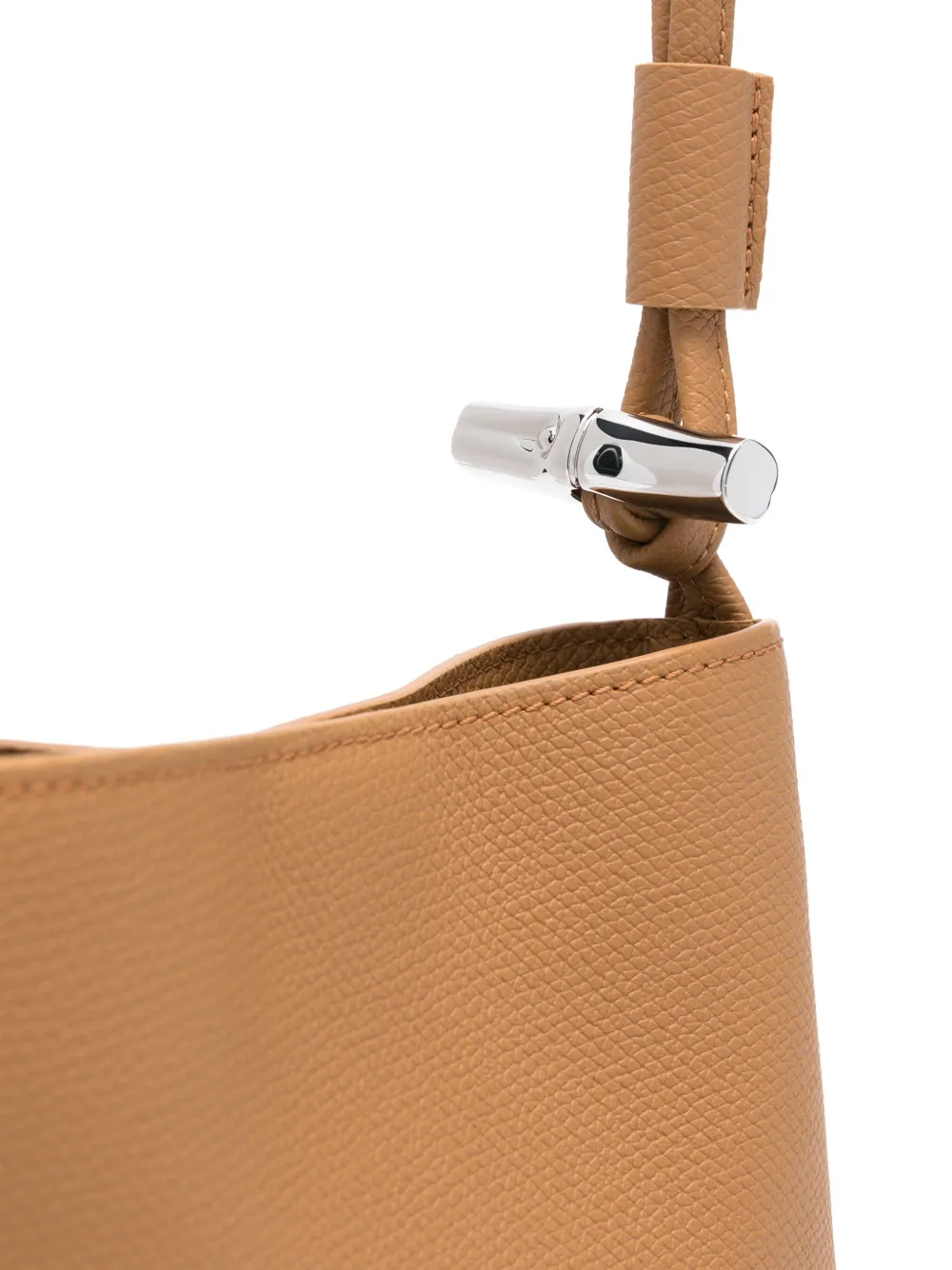 Longchamp Le Roseau kleine crossbodytas Bruin