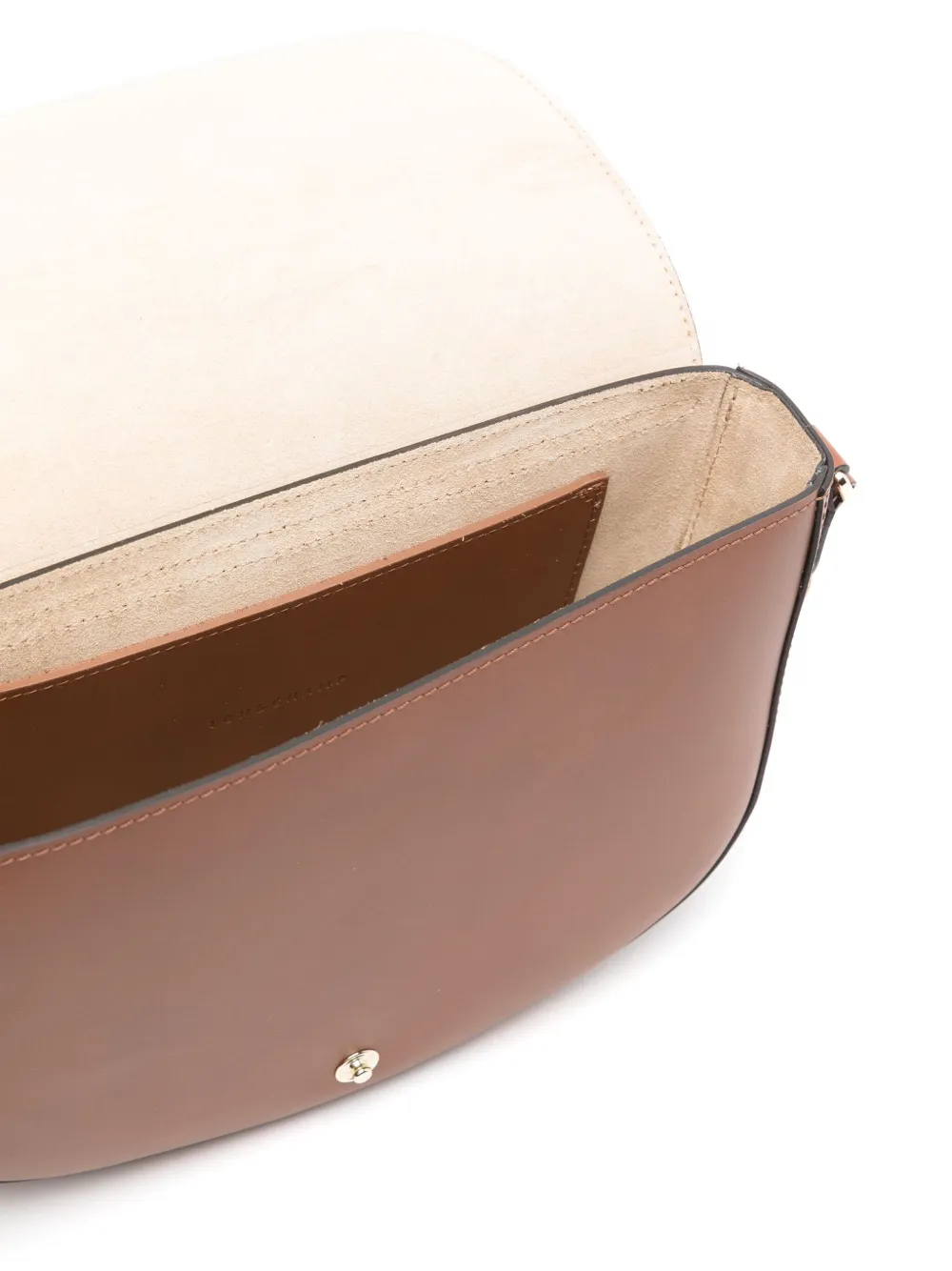 Longchamp Épure M schoudertas Bruin