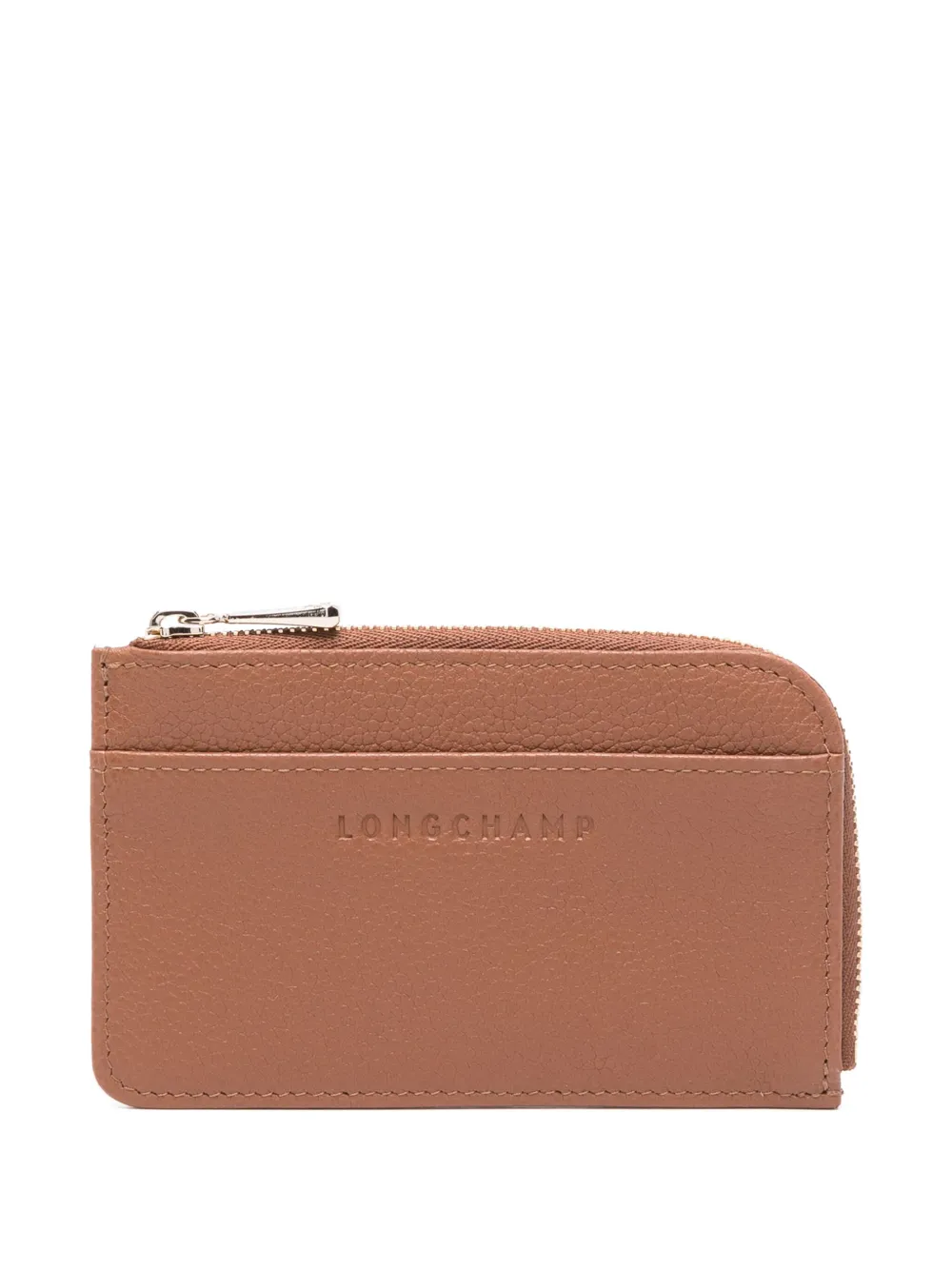 Longchamp Le Foulonne Pouch Card ケース - ブラウン Longchamp Le Foulonne Pouch Card ケース - ブラウン