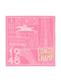 Longchamp Eiffel Tower scarf - Pink