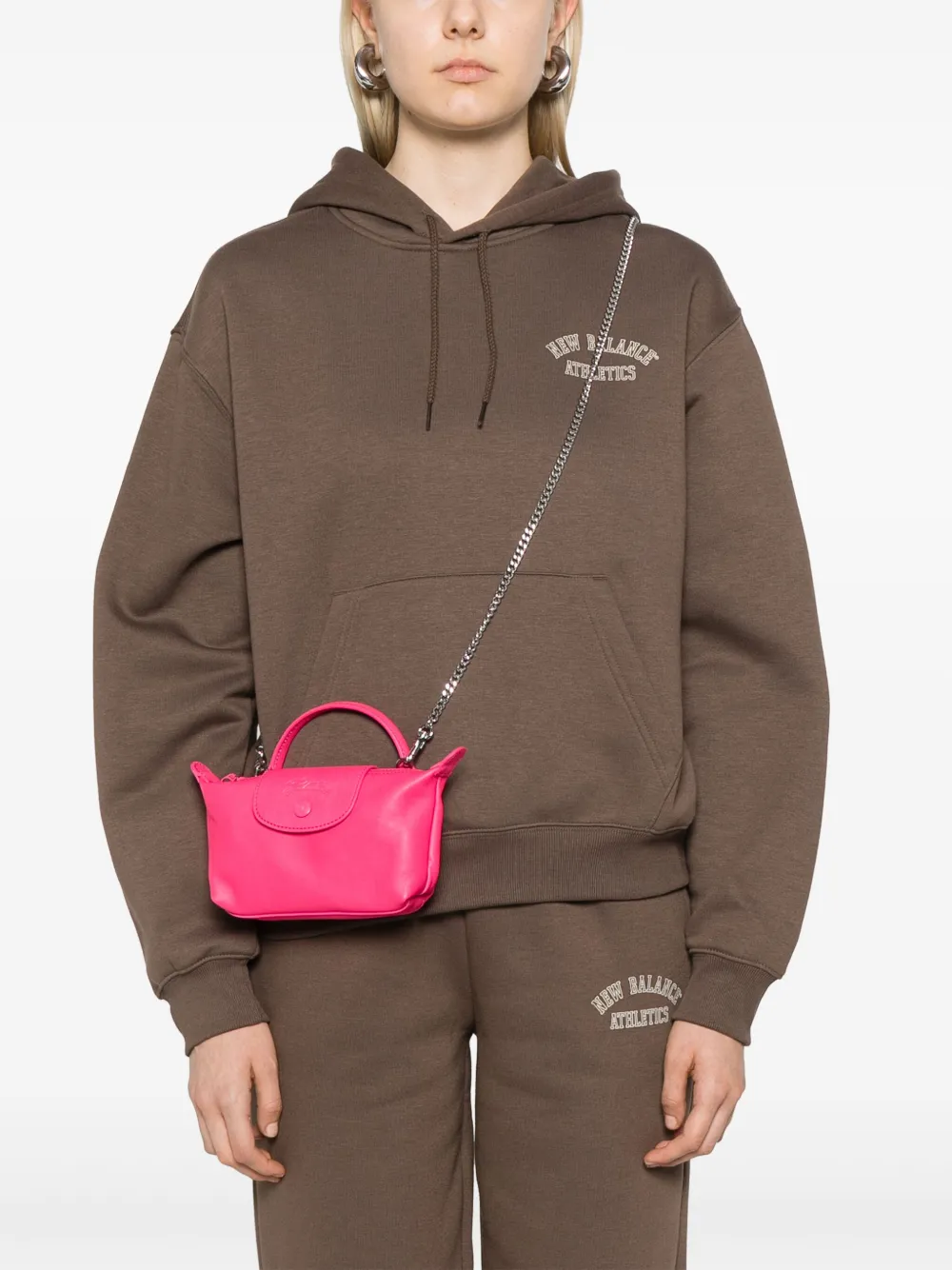 Pink longchamp le pliage online