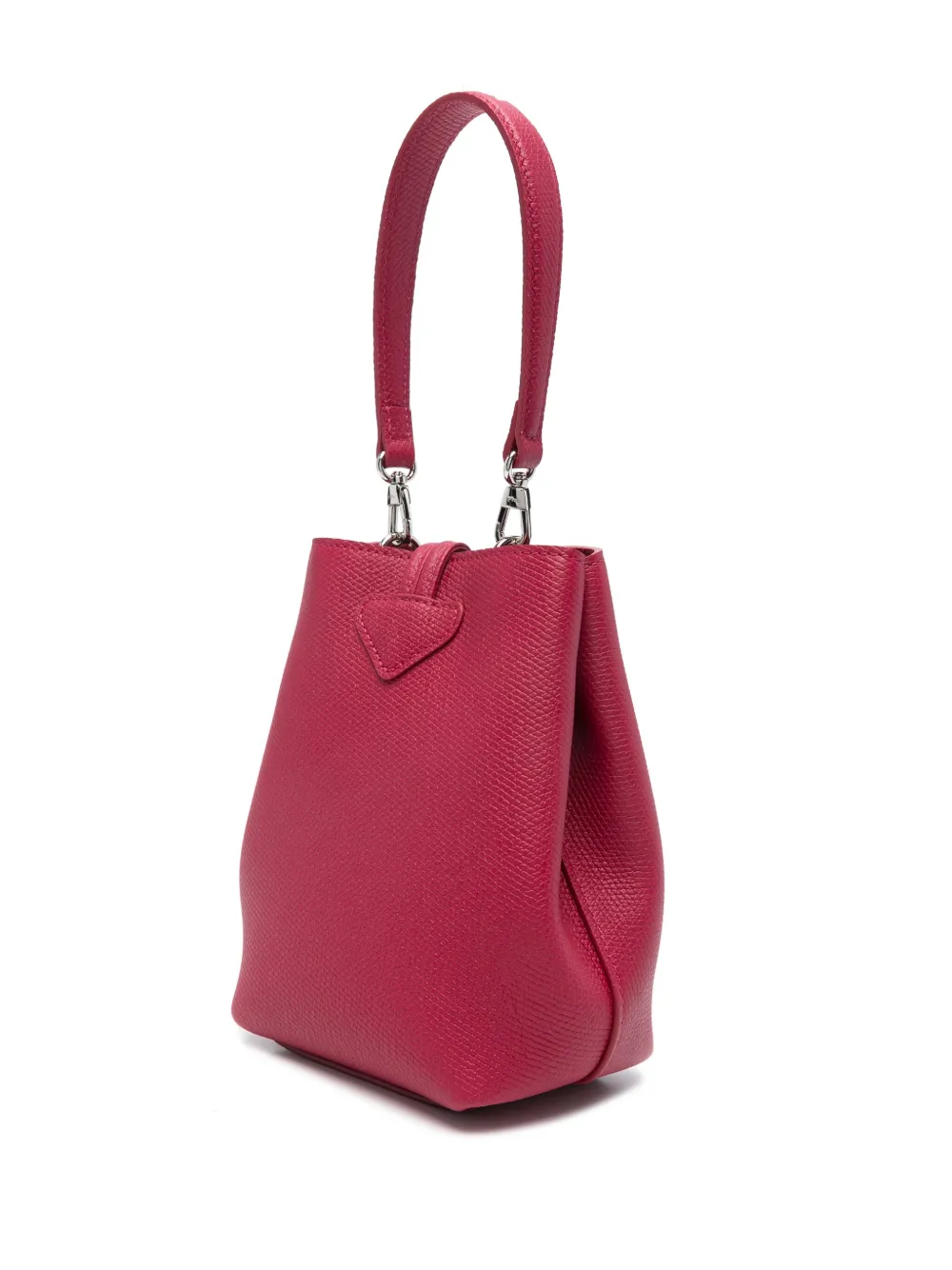Longchamp Le Roseau kleine bucket-tas Rood