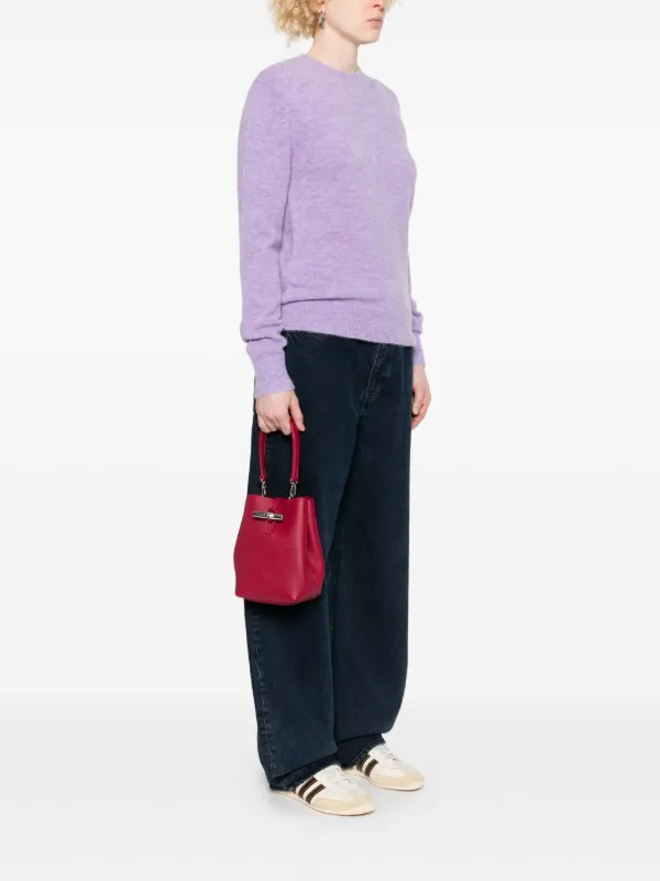 Longchamp Xs Le Roseau Bucket Bag | Red | FARFETCH