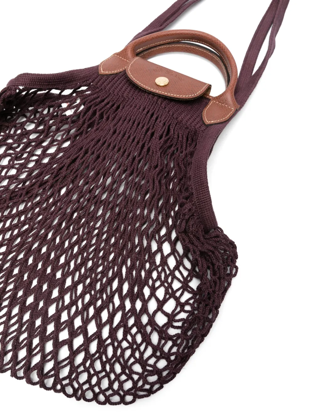 Longchamp Large Le Pliage Filet Tote Bag Purple FARFETCH AE