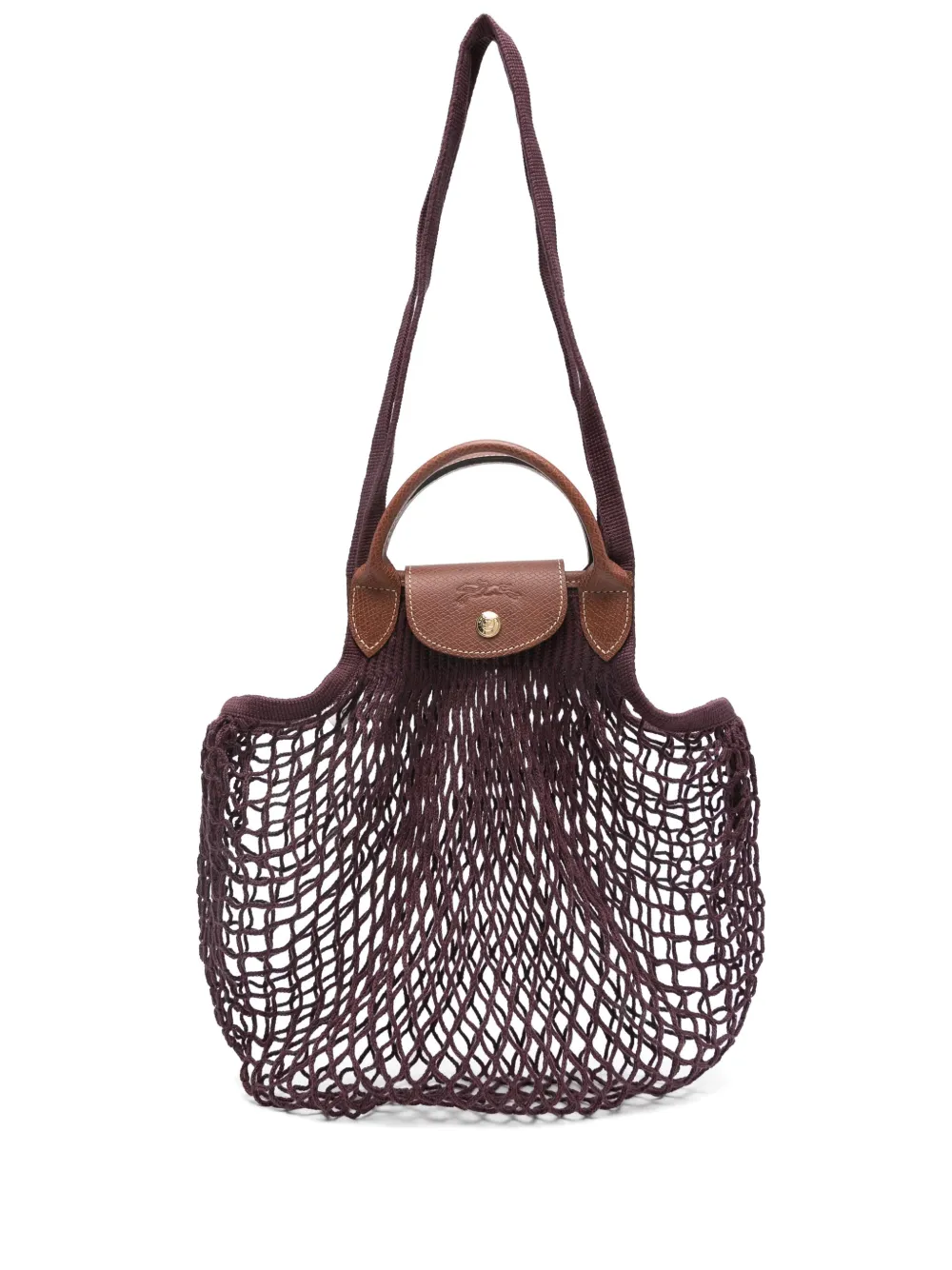 Longchamp large Le Pliage Filet tote bag | Purple | Image 1