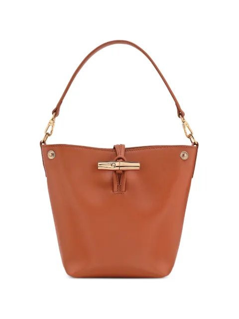 Longchamp mini Le Roseau bucket-taske