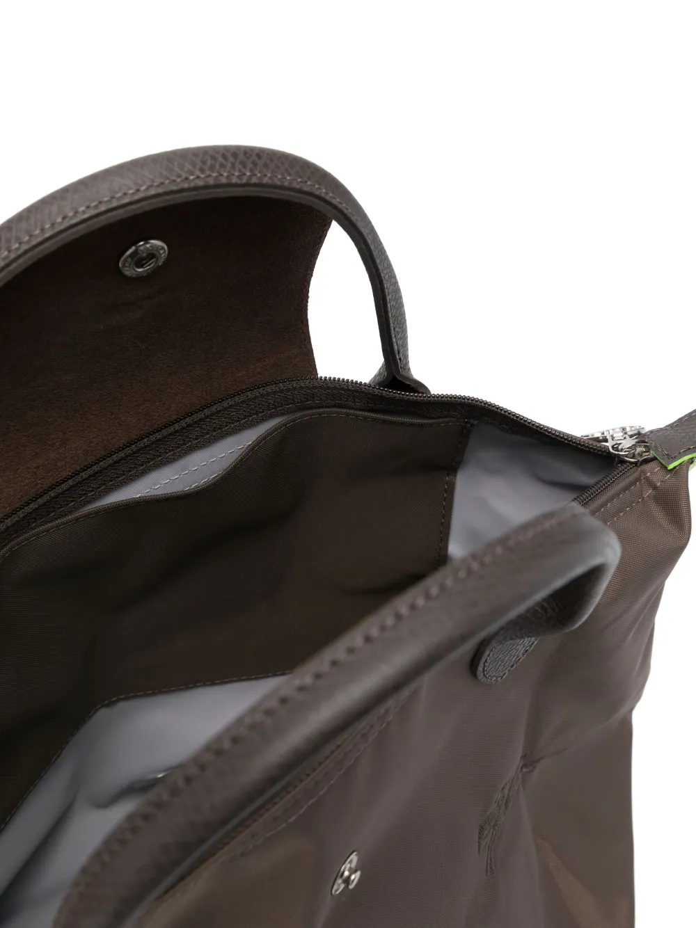 Longchamp small Le Pliage Green tote bag