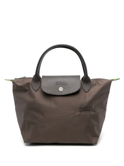 Longchamp small Le Pliage Green tote bag