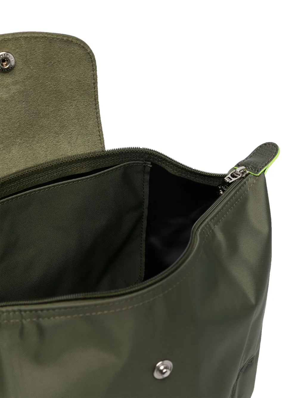 Longchamp Le Pliage rugzak Groen