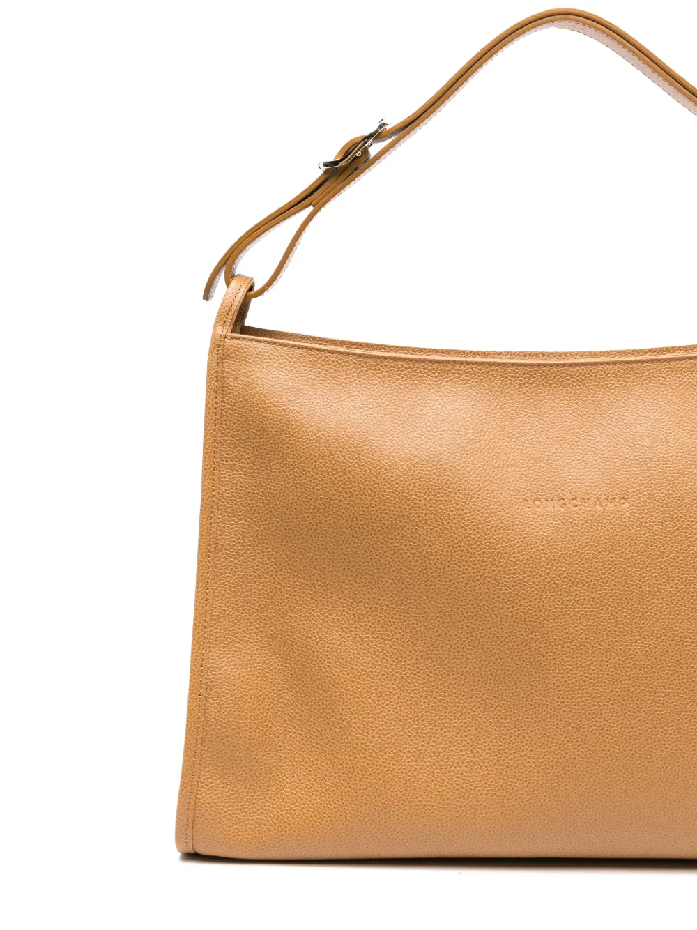 Longchamp XL Le Foulonné schoudertas Bruin