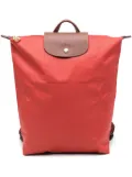Longchamp medium Le Pliage backpack - Red