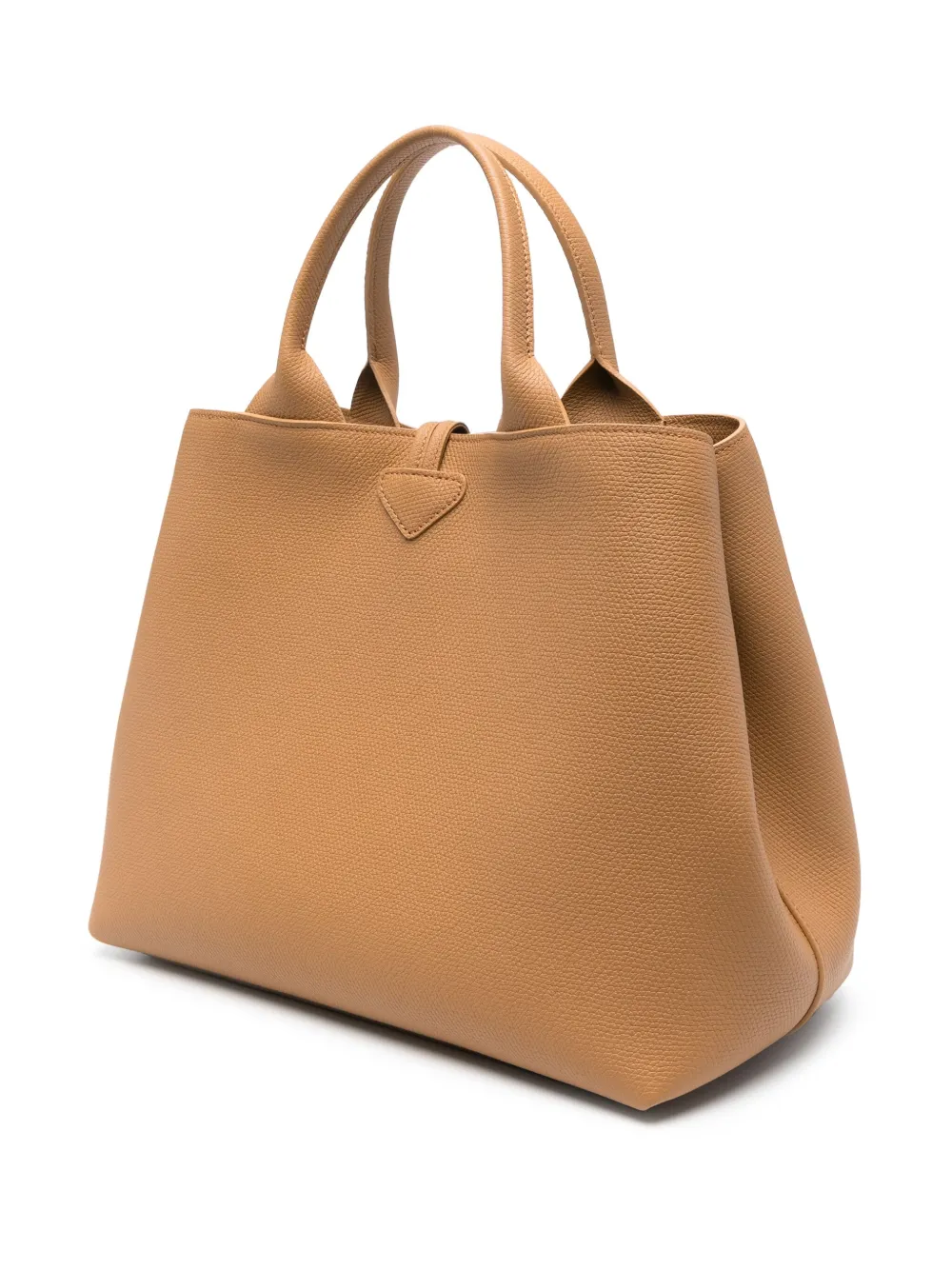 Longchamp Le Roseau grote shopper - Bruin