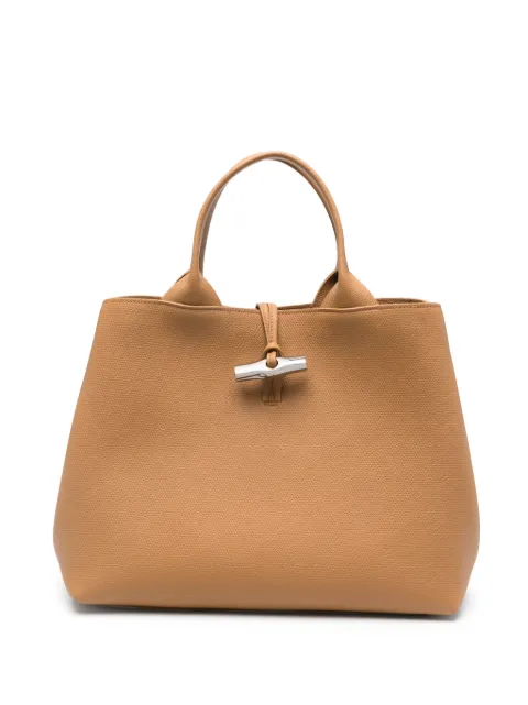 Longchamp large Le Roseau tote bag