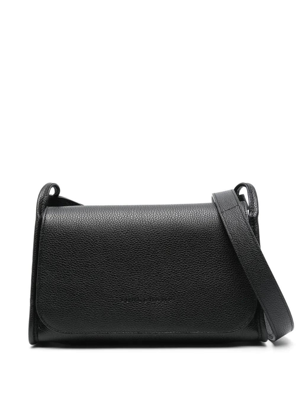 Longchamp Le Foulonné ショルダーバッグ M - ブラック Longchamp Le Foulonné ショルダーバッグ M - ブラック