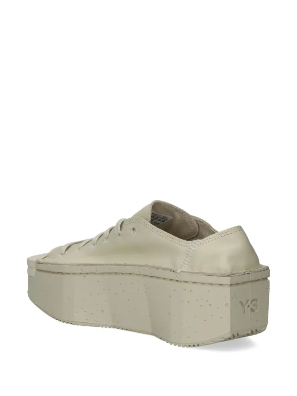 adidas gazelle silver green womens Yohji Yamamoto x Adidas Y3 Black Wedge Heels – Alex Maxamenko main image 1