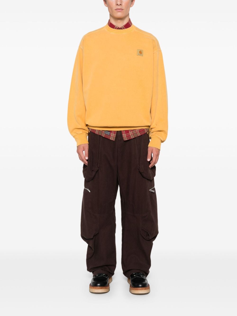 Shop Carhartt Vista Sweatshirt In Gelb