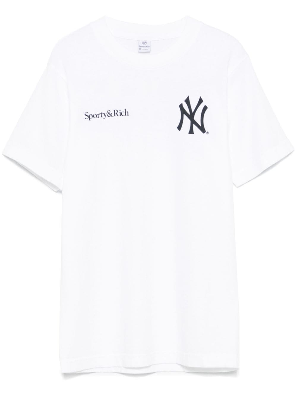 Shop Sporty And Rich Champions T-shirt In White