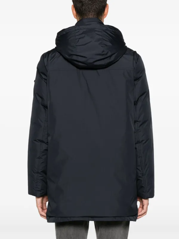 Peserico Down Coat | Blue | FARFETCH TW