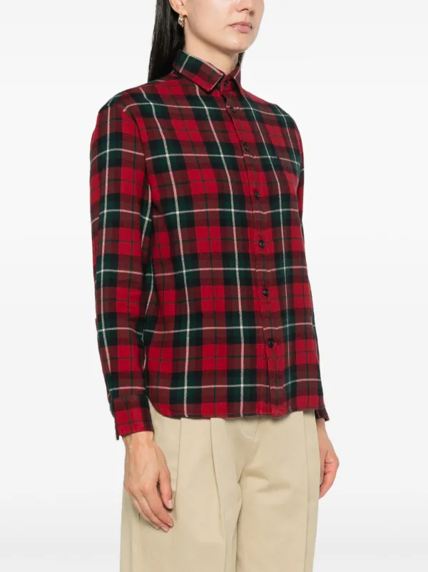 Ralph lauren red checkered shirt hotsell